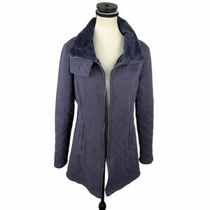 The North Face Fleece Jacket Quilted Thermal Outdoor Purple Women L